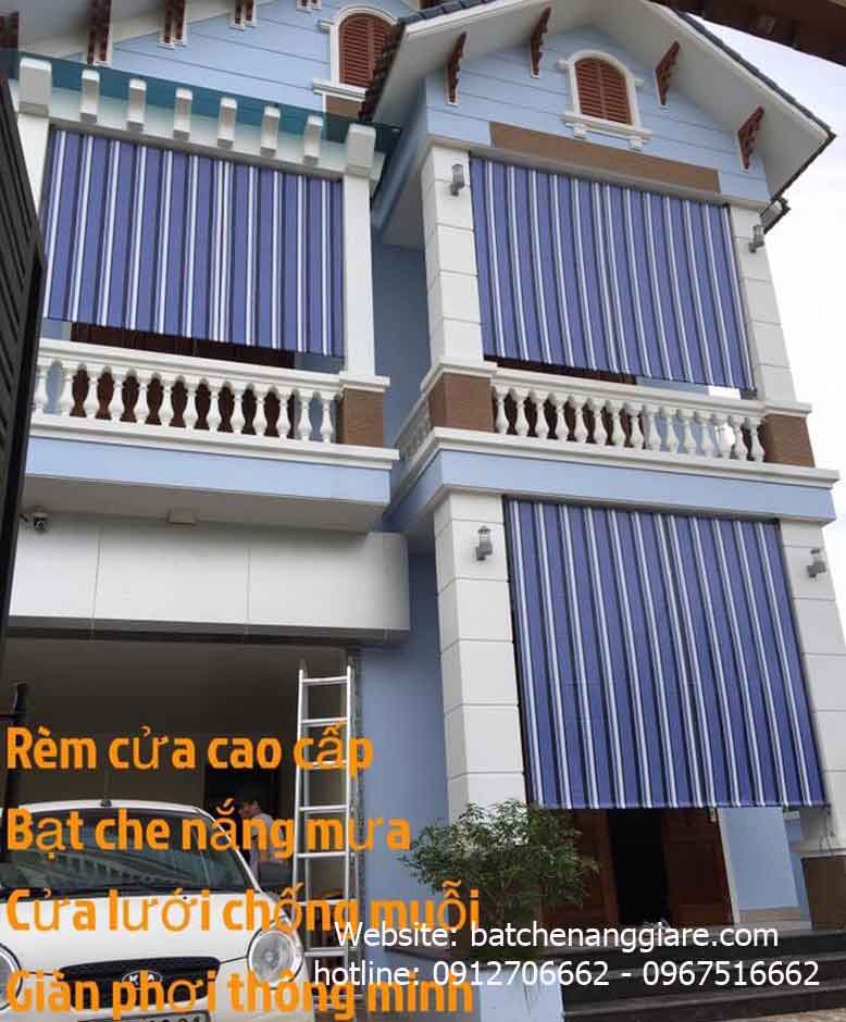 bạt che nắng mưa ban công tự cuốn tại Tỉnh Nghệ An