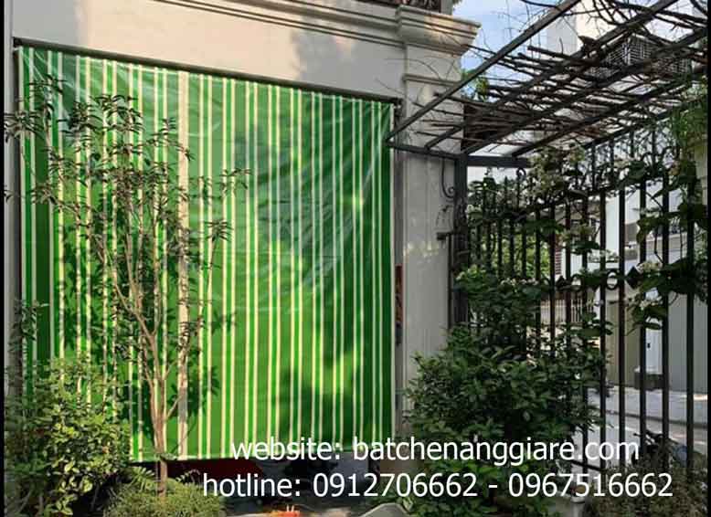 bạt che nắng mưa ban công tự cuốn tại quốc oai