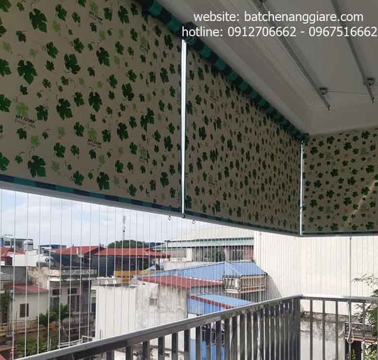 bạt che nắng mưa ban công tự cuốn tại Tỉnh Nghệ An