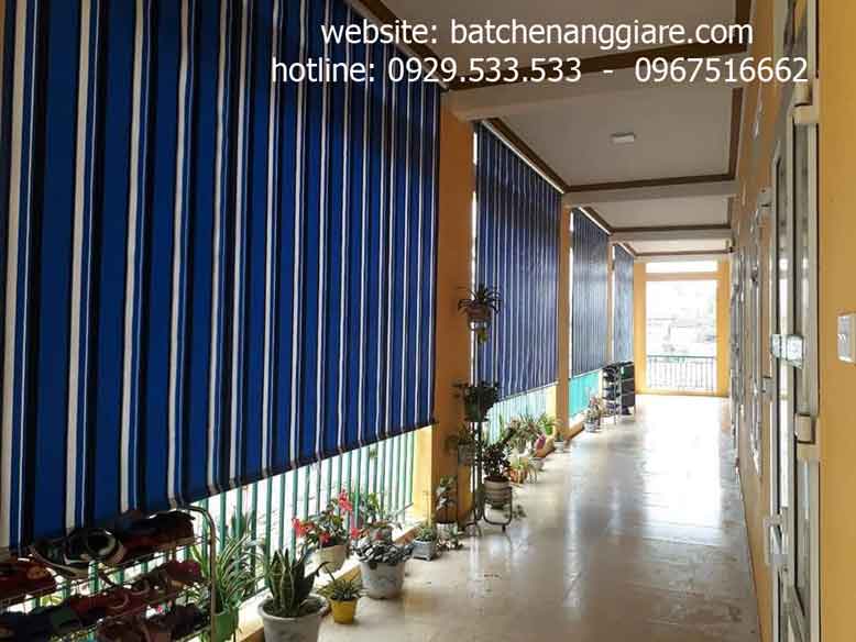 bạt che nắng mưa ban công tự cuốn tại quốc oai