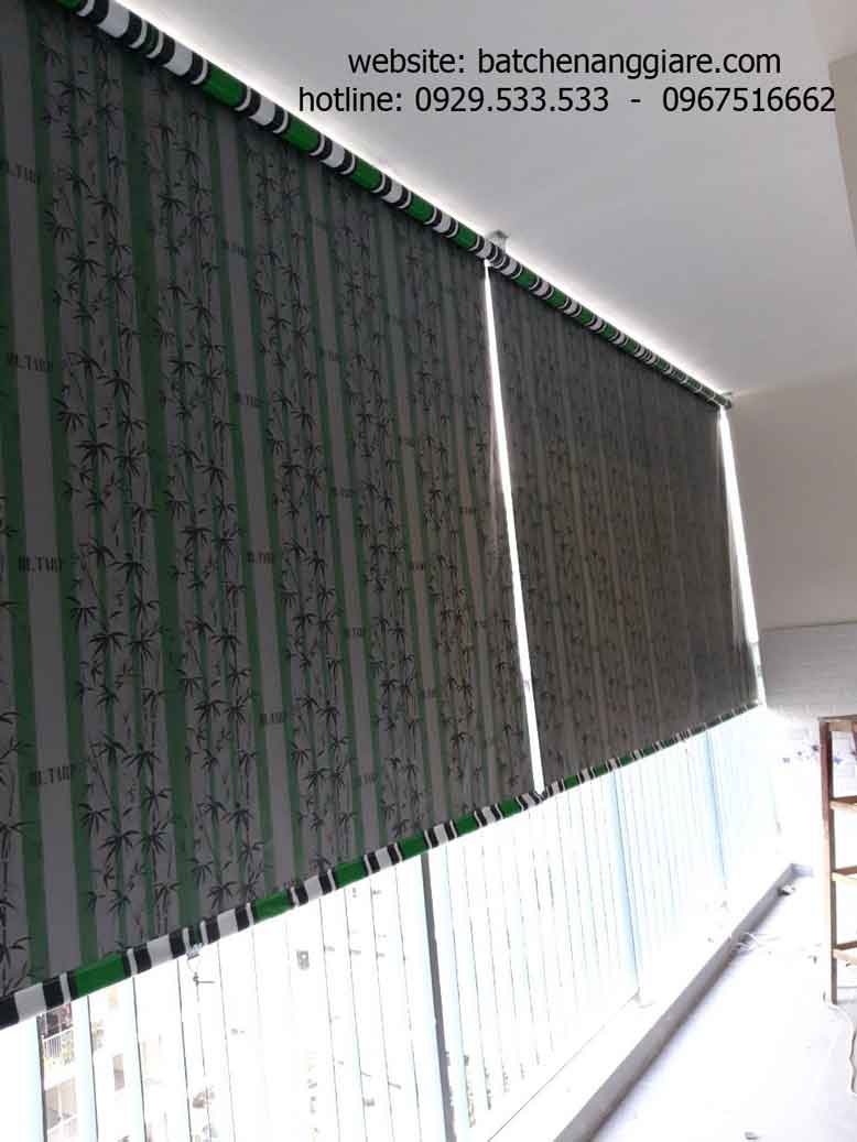 bạt che nắng mưa ban công tự cuốn tại quốc oai