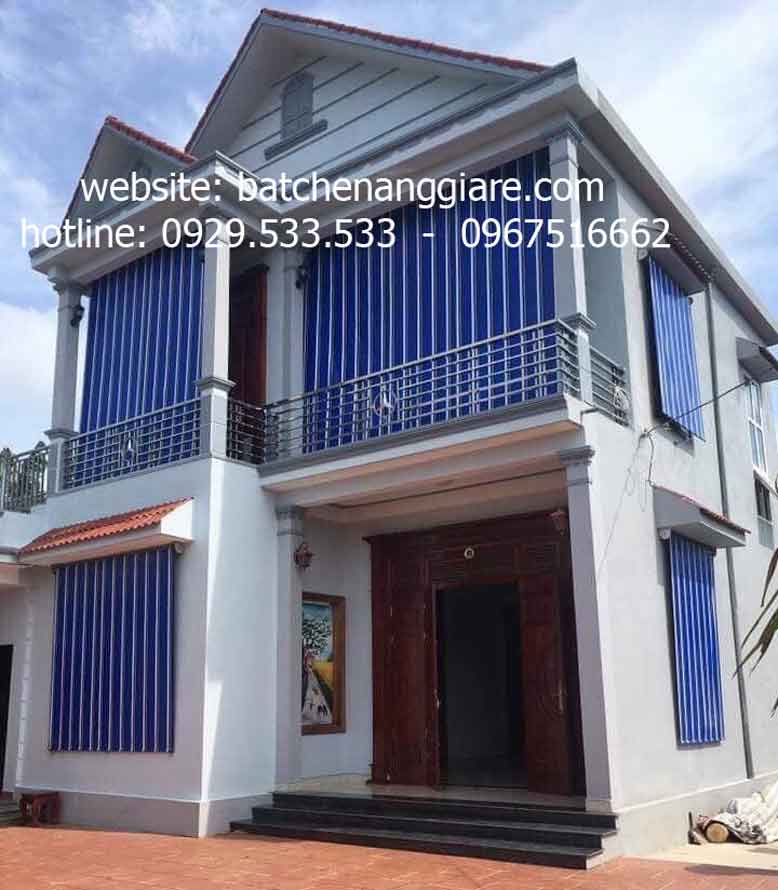 bạt che nắng mưa ban công tự cuốn tại quốc oai
