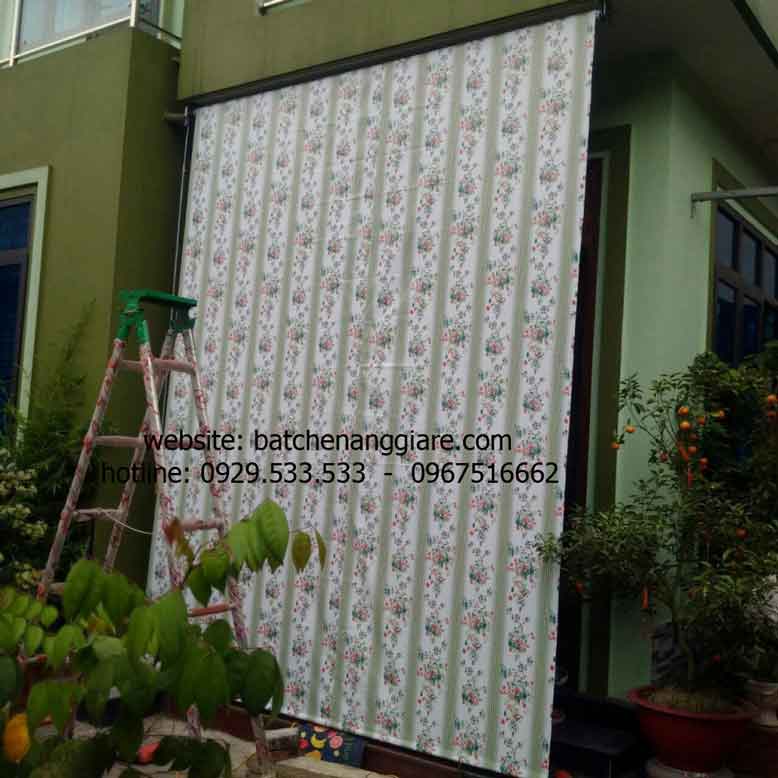 bạt che nắng mưa ban công tự cuốn tại quốc oai