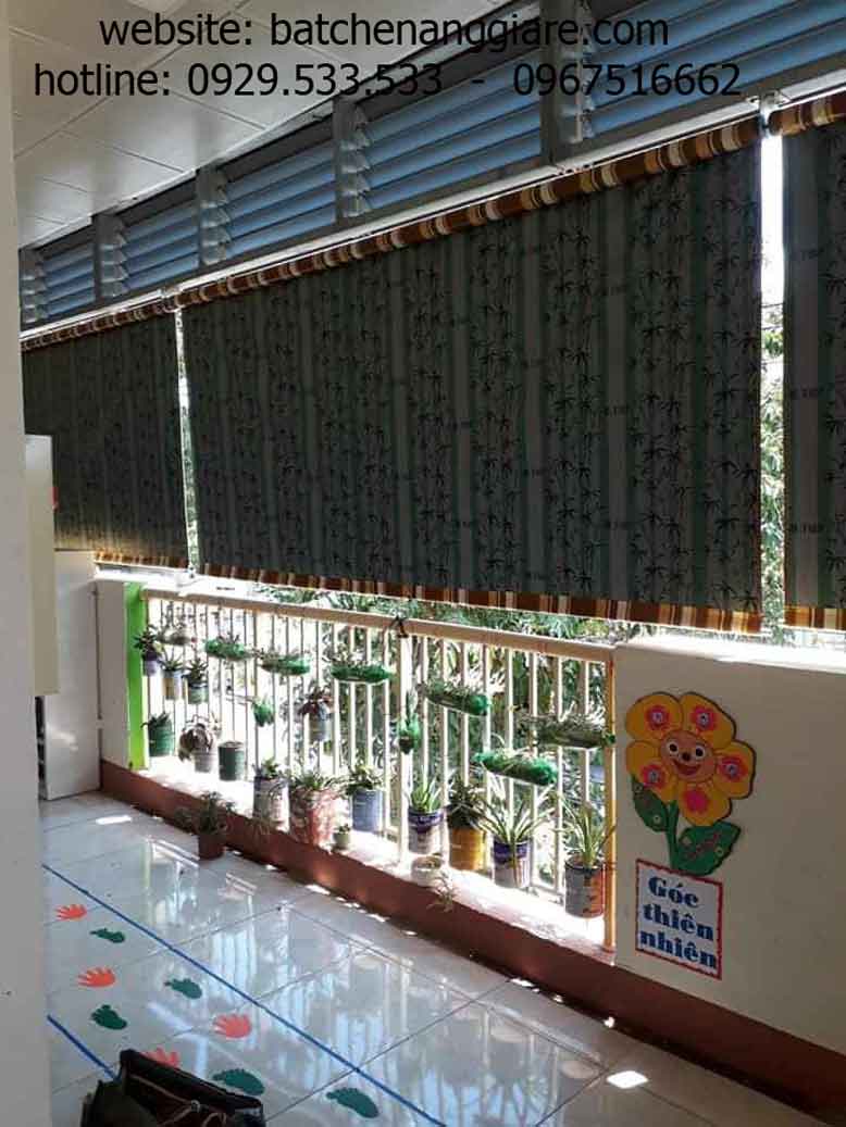 bạt che nắng mưa ban công tự cuốn tại quốc oai