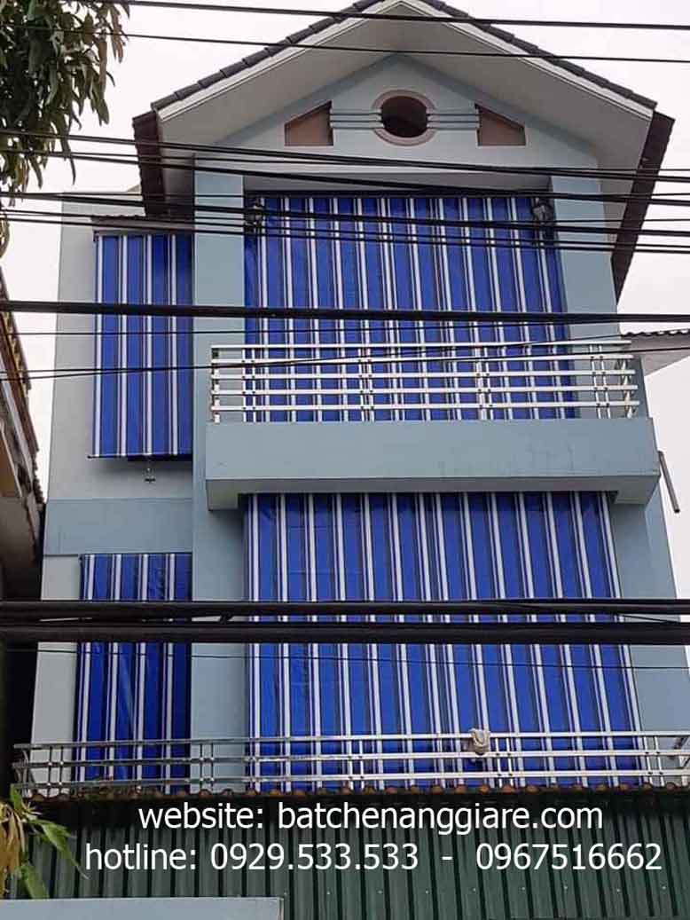 bạt che nắng mưa ban công tự cuốn tại quốc oai