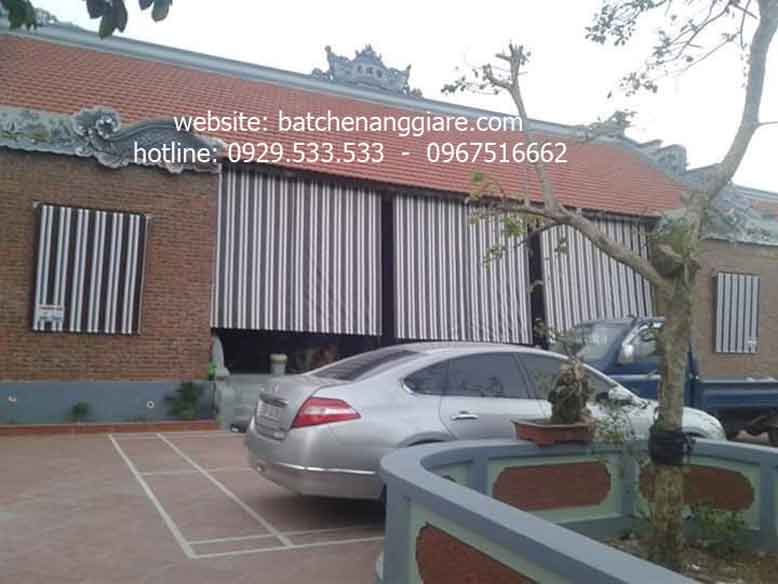 bạt che nắng mưa ban công tự cuốn tại quốc oai