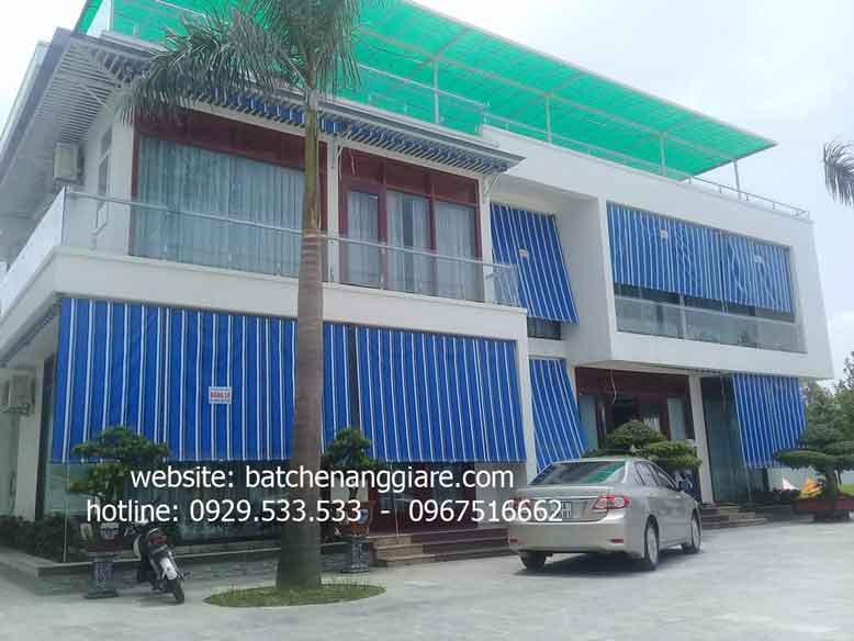 bạt che nắng mưa ban công tự cuốn tại quốc oai
