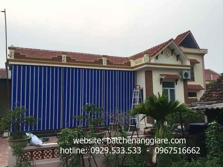 bạt che nắng mưa ban công tự cuốn tại quốc oai