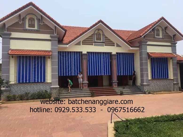 bạt che nắng mưa ban công tự cuốn tại quốc oai